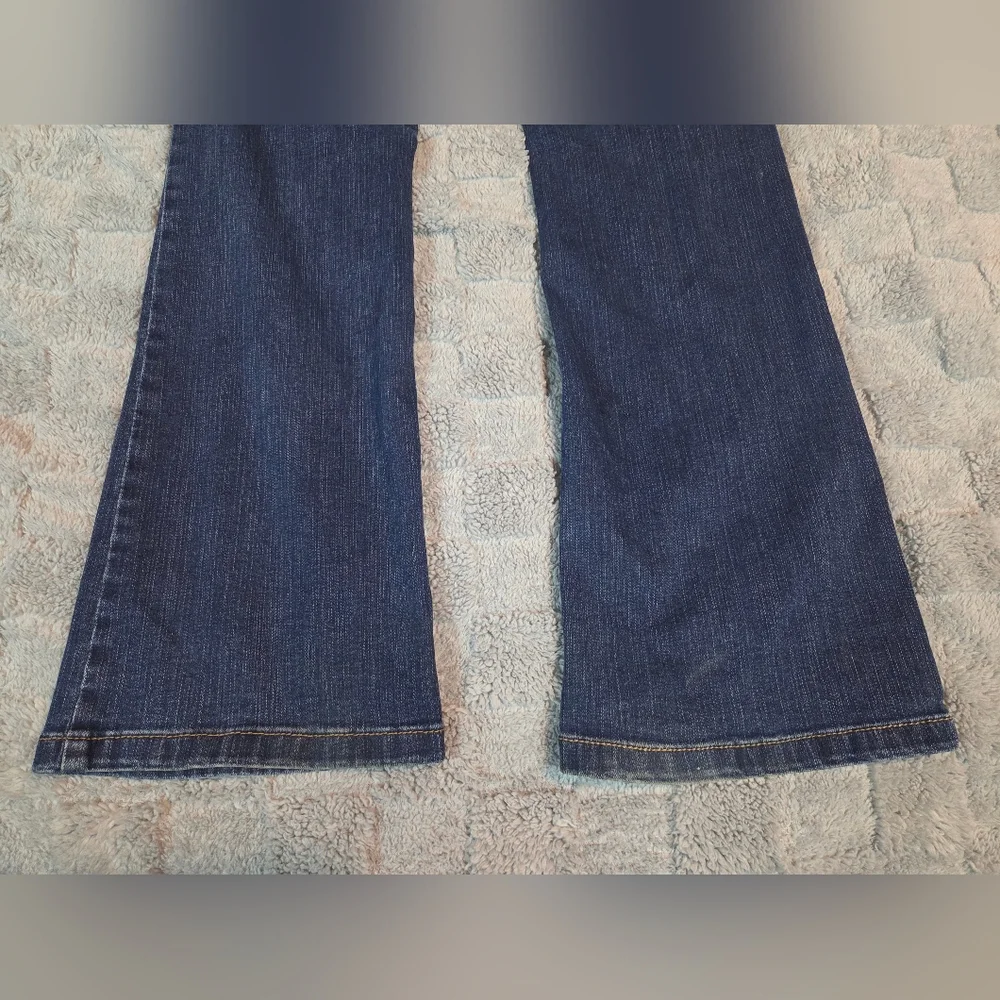 M Jeans By Maurices Women's Curvy High Rise Curvy Boot Blue Jeans Size 8 - Picture 4 of 12